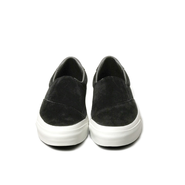 ASAHI - BELTED SLIP-ON SUEDE - Black - KF20692-1