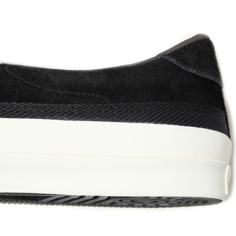ASAHI - BELTED SLIP-ON SUEDE - Black - KF20692-1