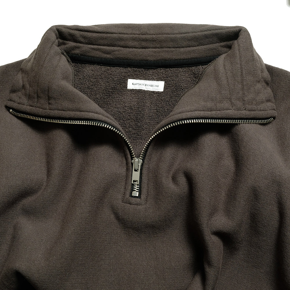 KAPTAIN SUNSHINE - Zipper High Neck Pullover - KS25FCS03