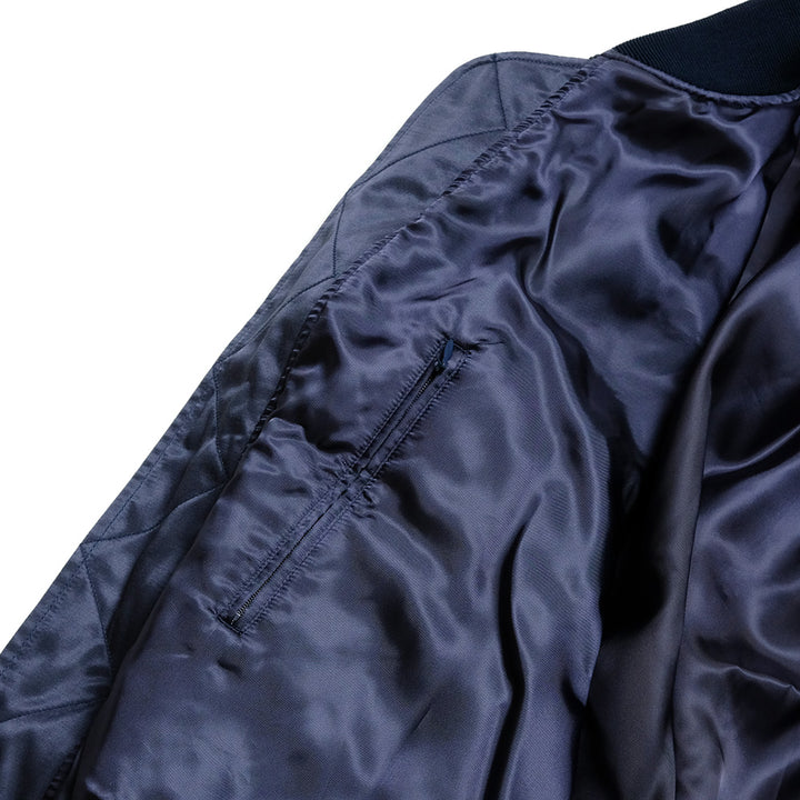 【1/2発売】KAPTAIN SUNSHINE - USA Cotton Satin Flight Jacket - KS25SJK13