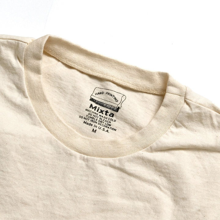 Mixta- CREW NECK PRINT T-shirt - HOLY - MI24-HOL