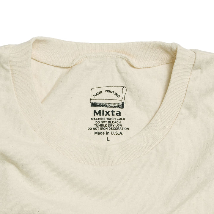 Mixta - CREW NECK PRINT TEE - NOWHERE - MXT1010089