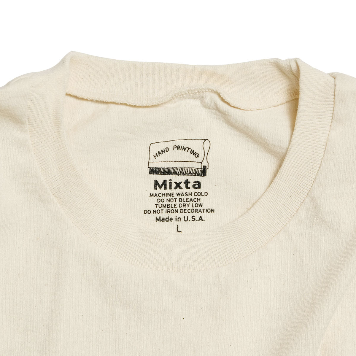 Mixta - CREW NECK PRINT TEE - CALIFORNIA TREE - MXT1010090 – Sun