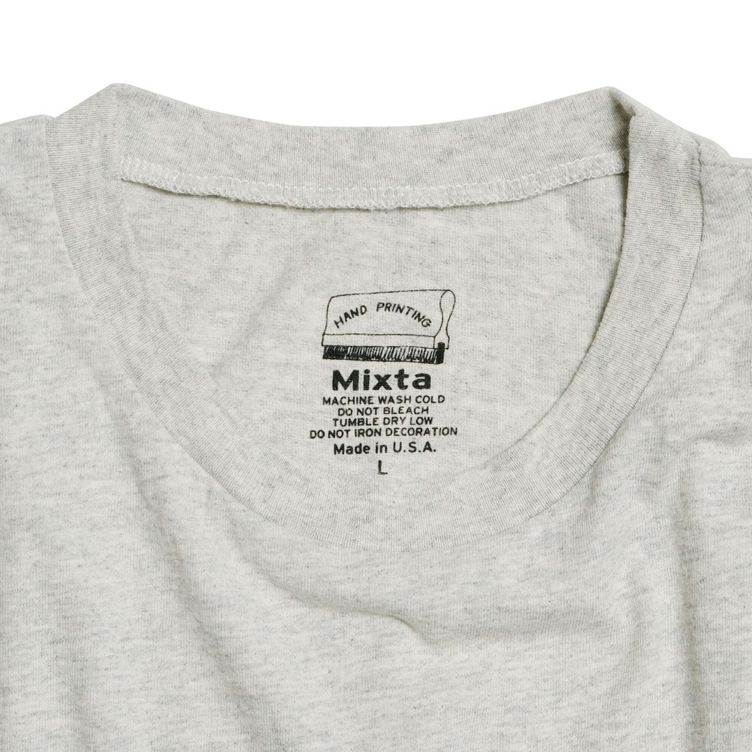 Mixta - CREW NECK PRINT TEE - HEMET - MXT1010091