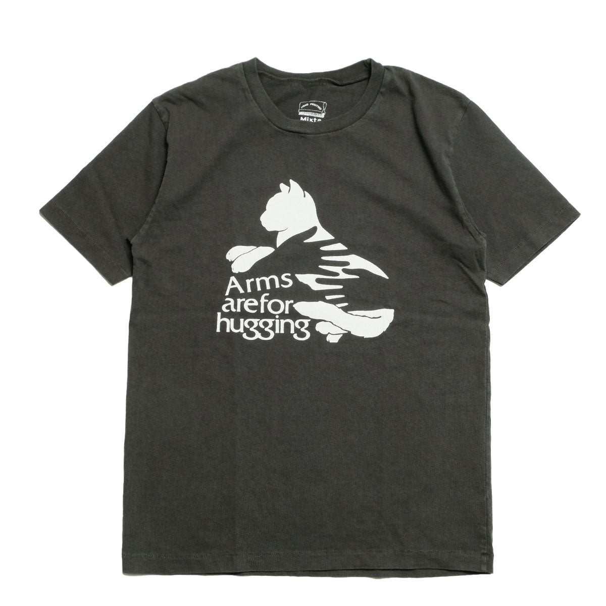 Mixta - CREW NECK PRINT TEE - HUG - MXT1010092 – Sun House Online
