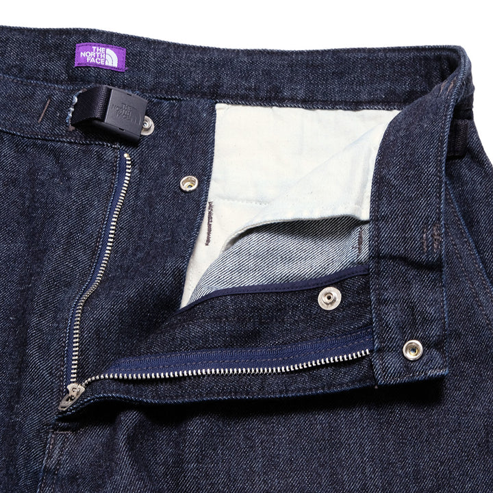 THE NORTH FACE PURPLE LABEL -  Denim Wide Tapered Field  Pants - N24FC080