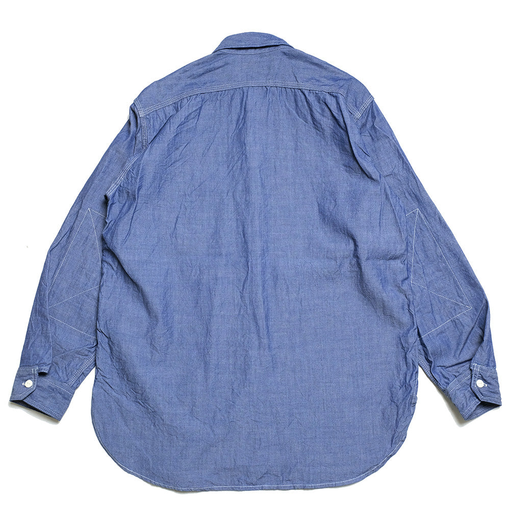 Engineered Garments - Work Shirt - Cotton Chambray - NQ018 – Sun
