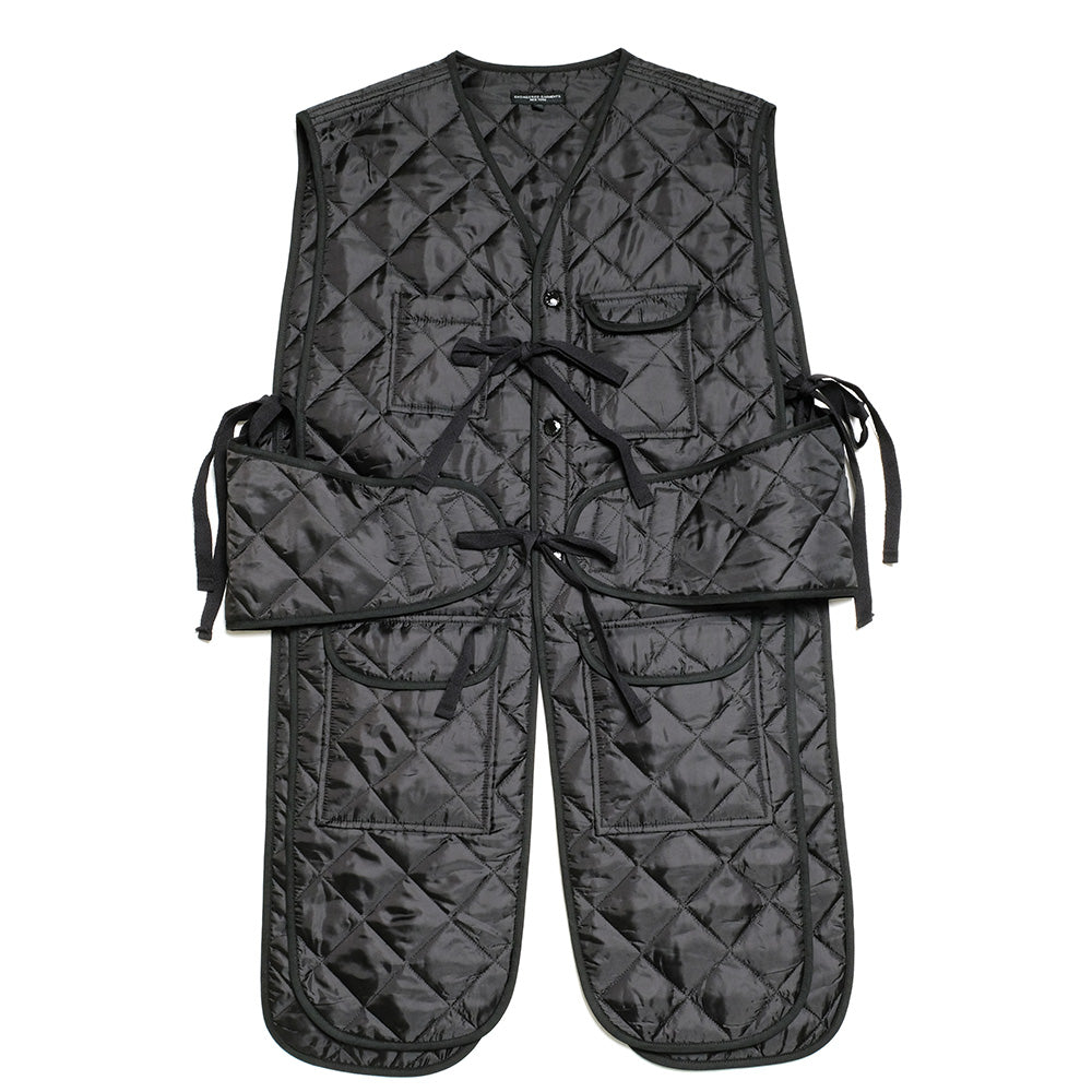 Engineered Garments - Liner Vest -Polyester Diamond Double Face Quilt - NQ137