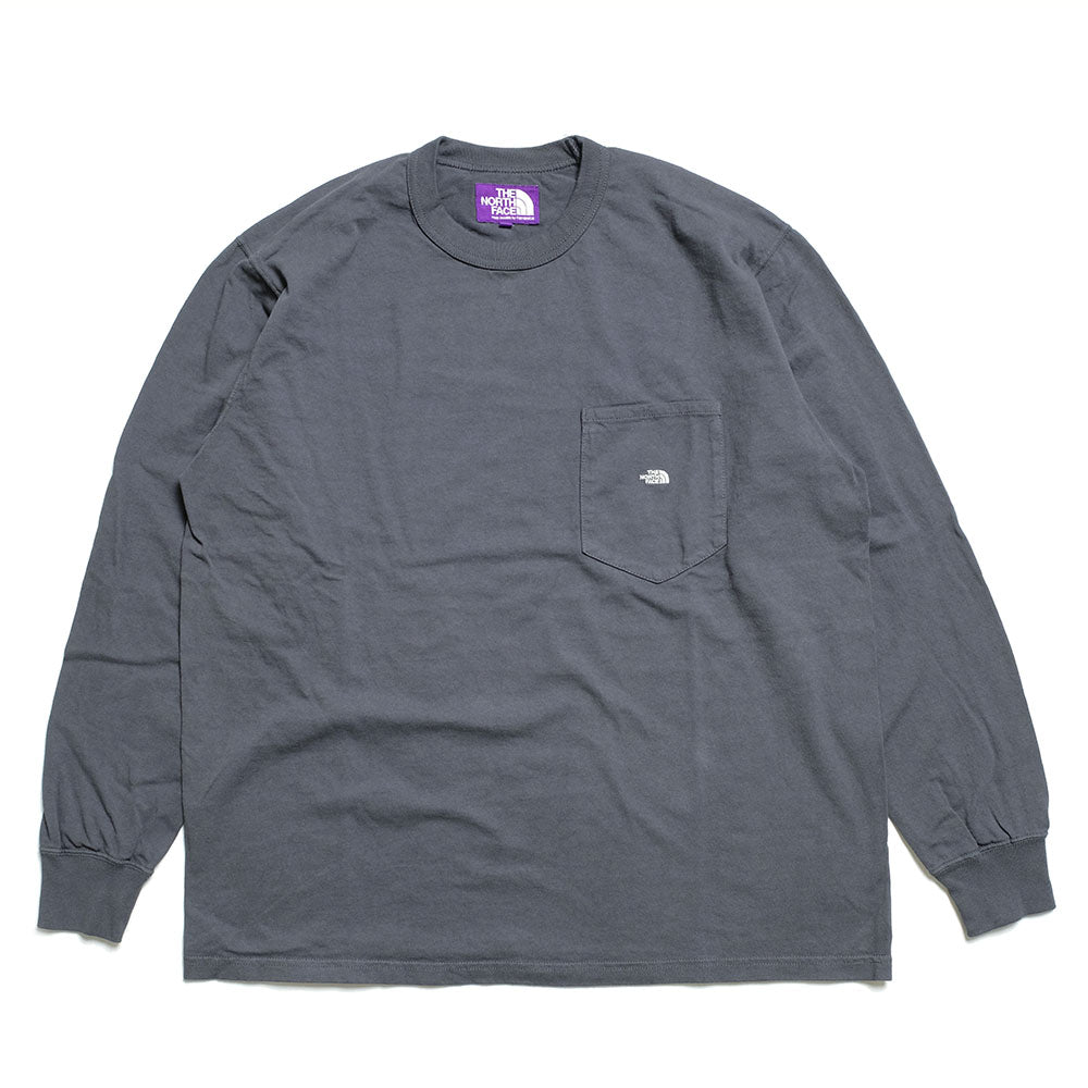 THE NORTH FACE PURPLE LABEL - 7oz Long Sleeve Pocket Tee - NT3365N