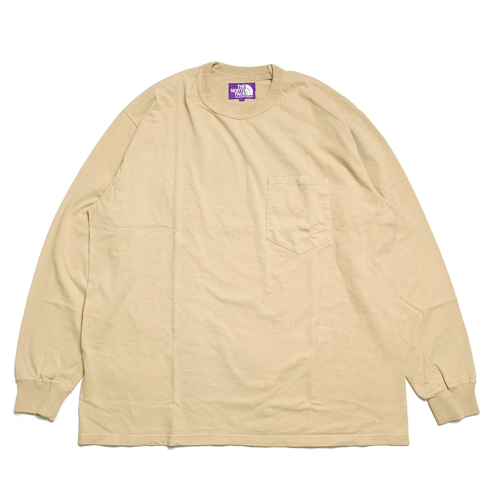 THE NORTH FACE PURPLE LABEL - 7oz Long Sleeve Pocket Tee - NT3365N
