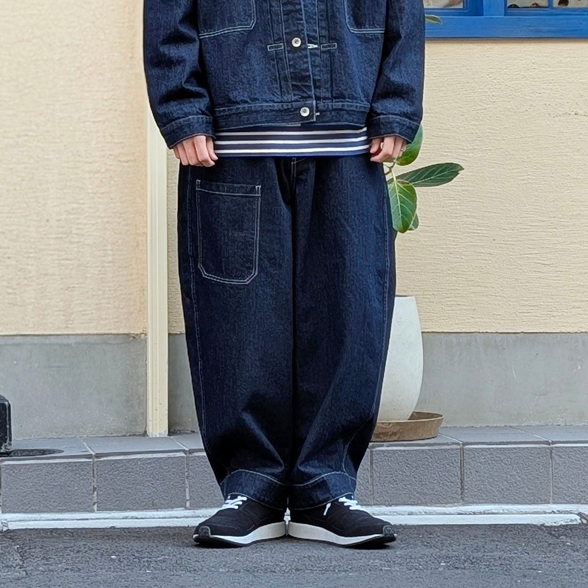 Porter Classic - STEINBECK DENIM POCKET PANTS - PC-005-3837 – Sun
