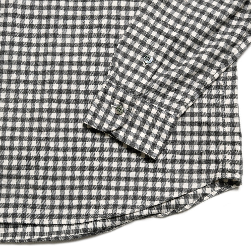 Porter Classic - ROLL UP FLANNEL GINGHAM CHECK SHIRT - PC-016-3684