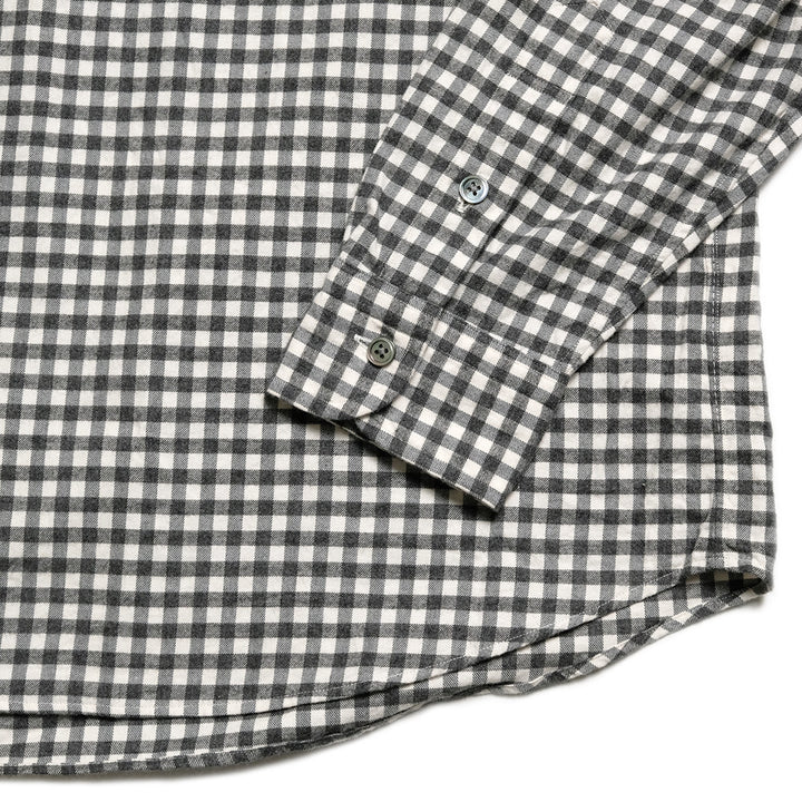 Porter Classic - ROLL UP FLANNEL GINGHAM CHECK SHIRT - PC-016-3684