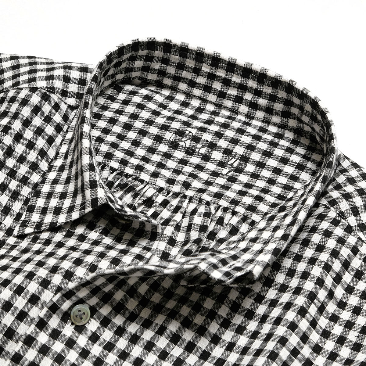 は*れ様 porter classic CLASSIC GINGHAM SHIR Porter Classic - ROLL UP LINEN GINGHAM CHECK SHIRT - PC-016-3978