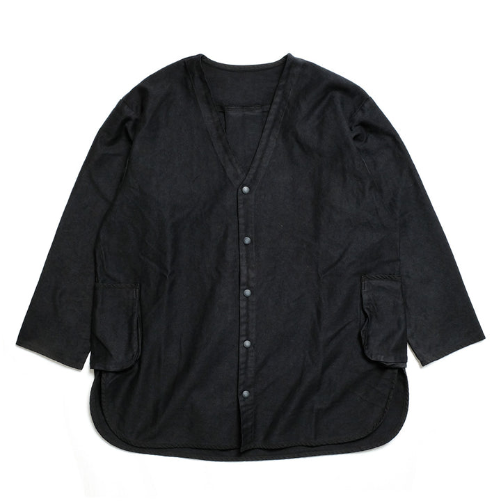 Porter Classic - MOLESKIN NO COLLAR SHIRT JACKET - PC-019-2936