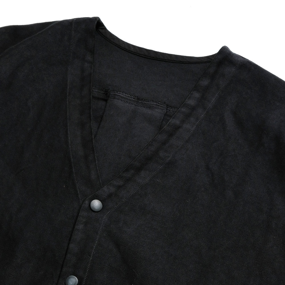 Porter Classic - MOLESKIN NO COLLAR SHIRT JACKET - PC-019-2936