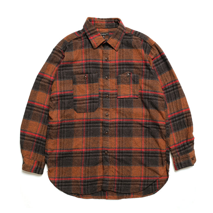 Engineered Garments - Work Shirt - Cotton Plaid Flannel - PS022