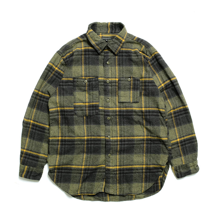 Engineered Garments - Work Shirt - Cotton Plaid Flannel - PS022