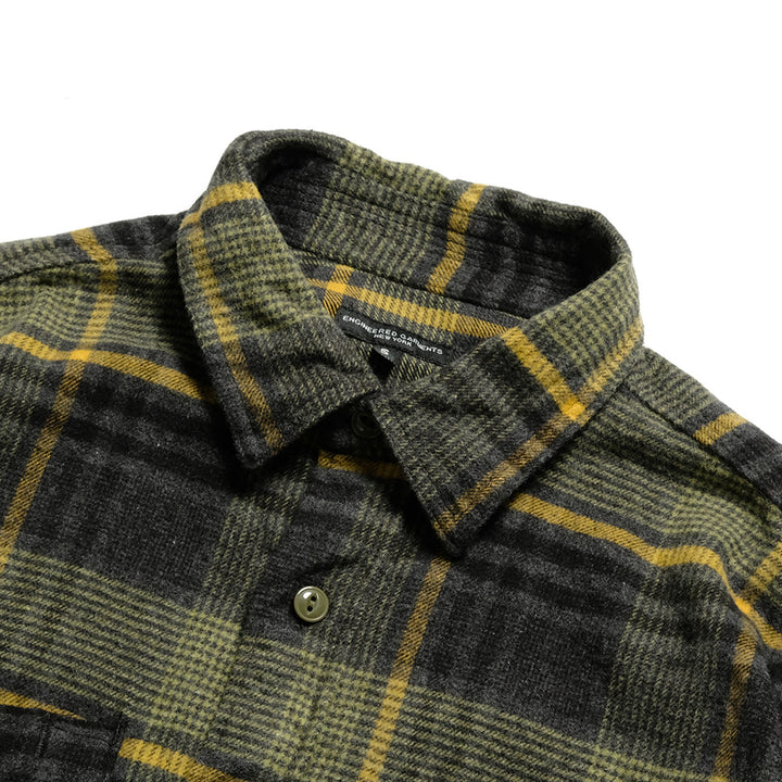 Engineered Garments - Work Shirt - Cotton Plaid Flannel - PS022