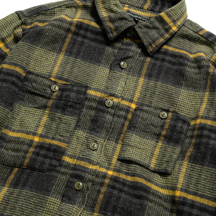 Engineered Garments - Work Shirt - Cotton Plaid Flannel - PS022