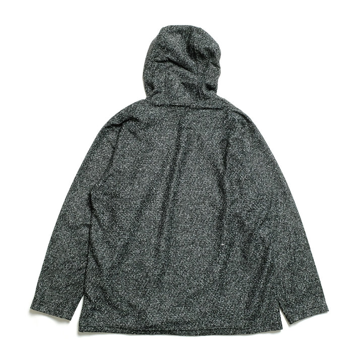 Engineered Garments - Long Sleeve Hoody -Wool Poly Melange Knit - PS073