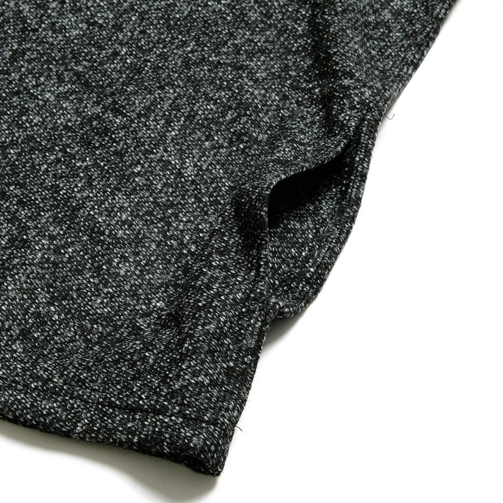 Engineered Garments - Long Sleeve Hoody -Wool Poly Melange Knit - PS073