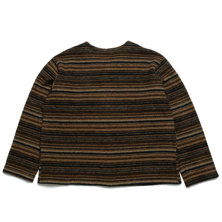 Engineered Garments - Knit Cardigan - Fair Isle Stripe Sweater Knit - PS091