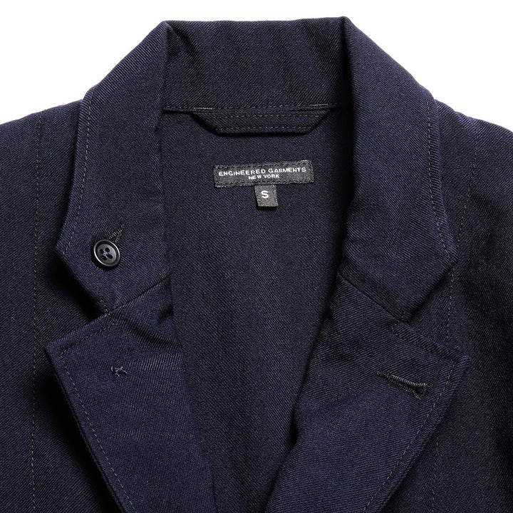 Engineered Garments - Loiter Jacket - Wool Uniform Serge - PS183