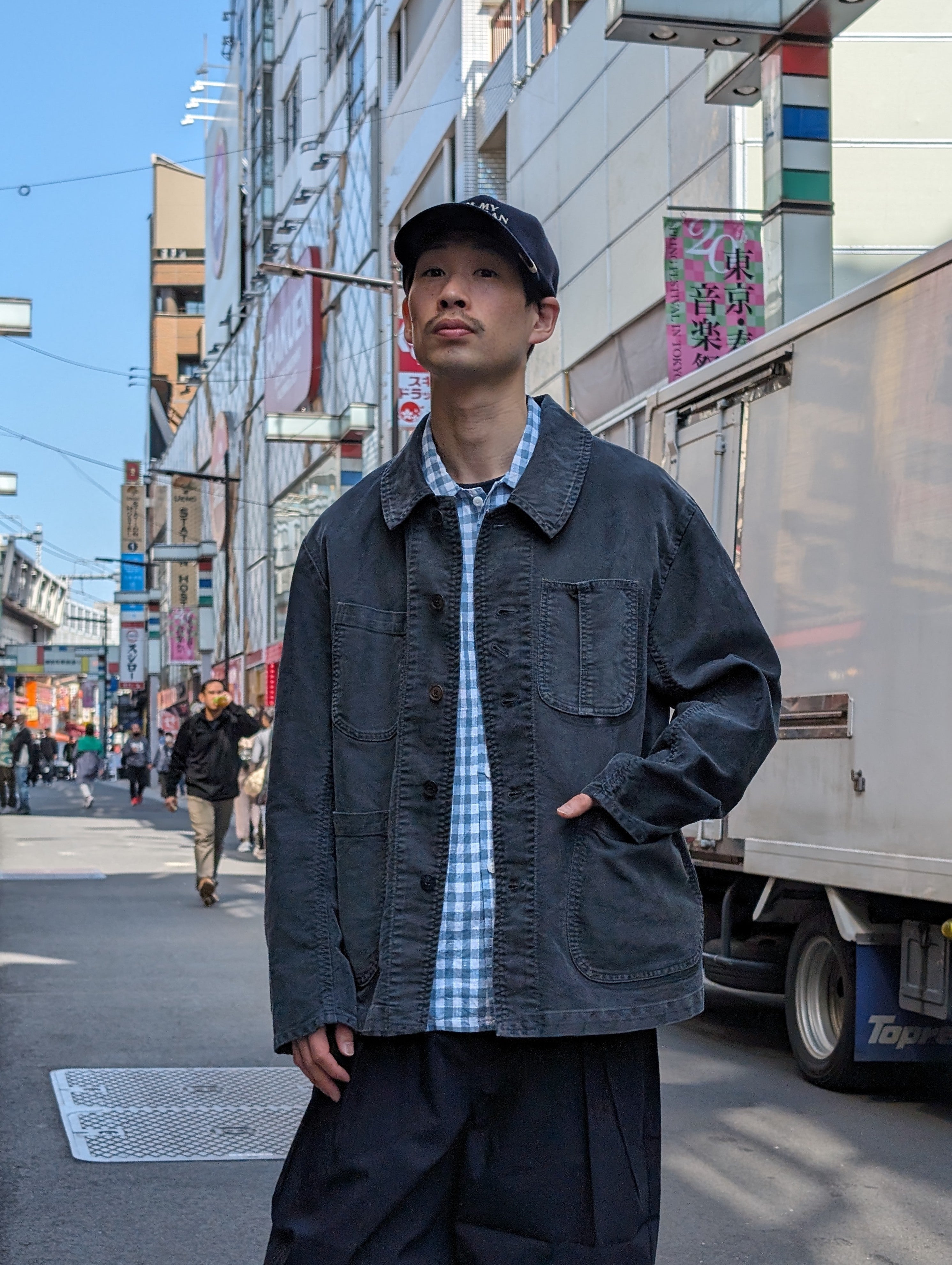 Porter Classic - VINTAGE TRAVELER FRENCH JACKET - CUSTOM (MOLESKIN) - – Sun  House Online Store 〜 サンハウス オンラインストア 〜