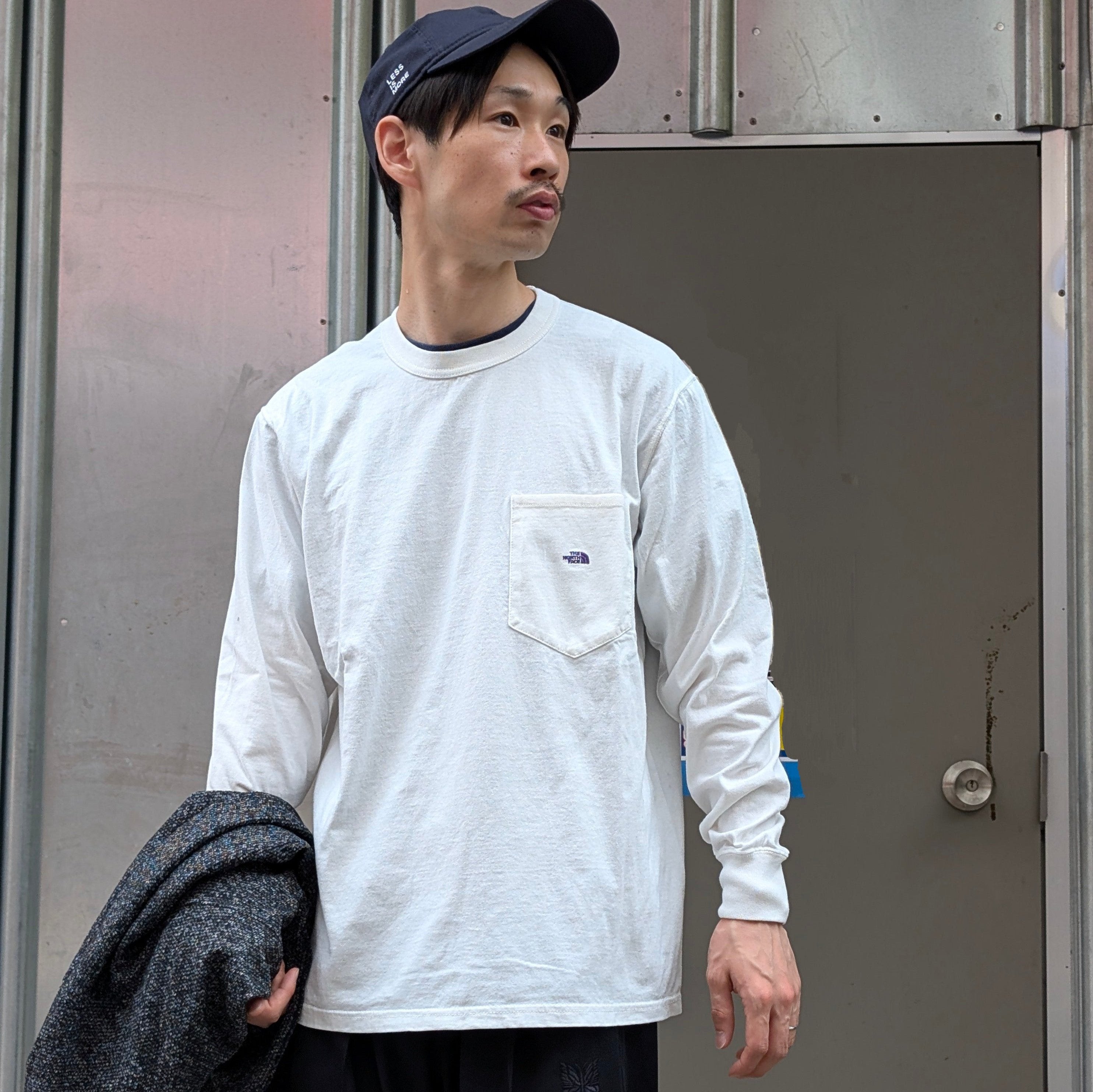 THE NORTH FACE PURPLE LABEL - 7oz Long Sleeve Pocket Tee - NT3365N – Sun  House Online Store 〜 サンハウス オンラインストア 〜