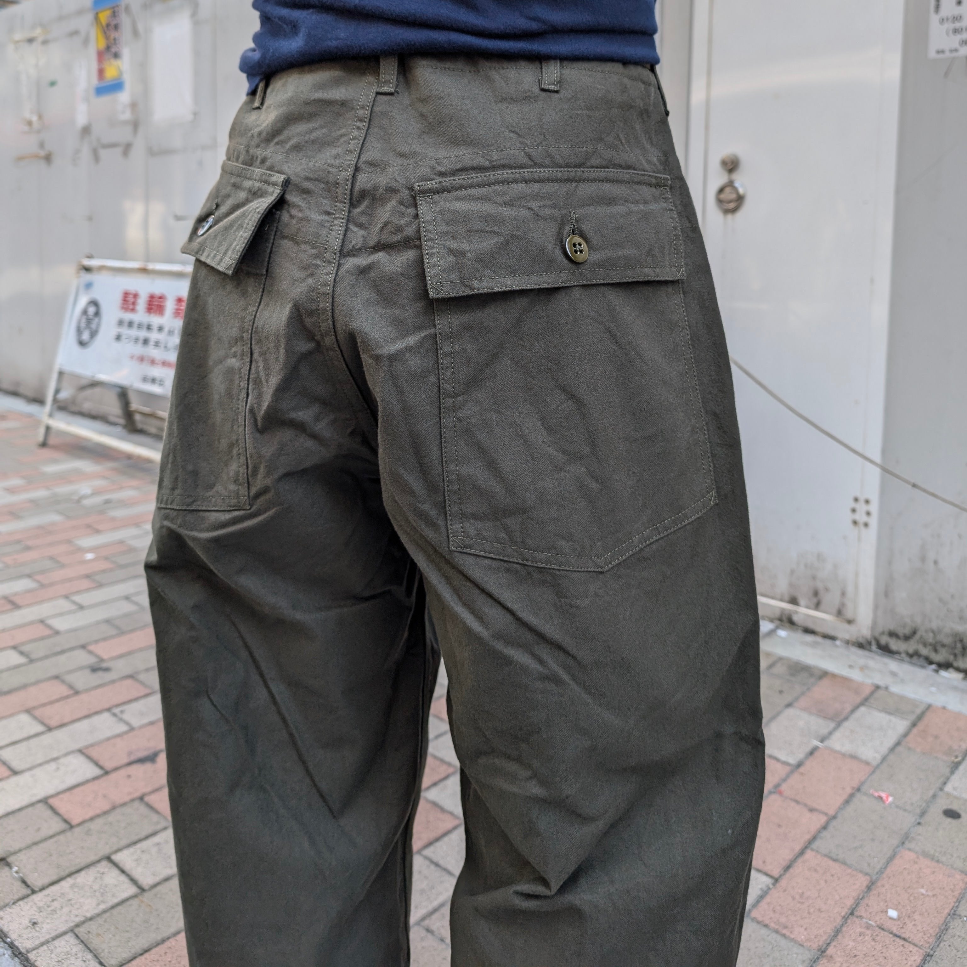 Engineered Garments Fatigue Pant Cotton Brushed HB PS304 – Sun House Online  Store 〜 サンハウス オンラインストア 〜