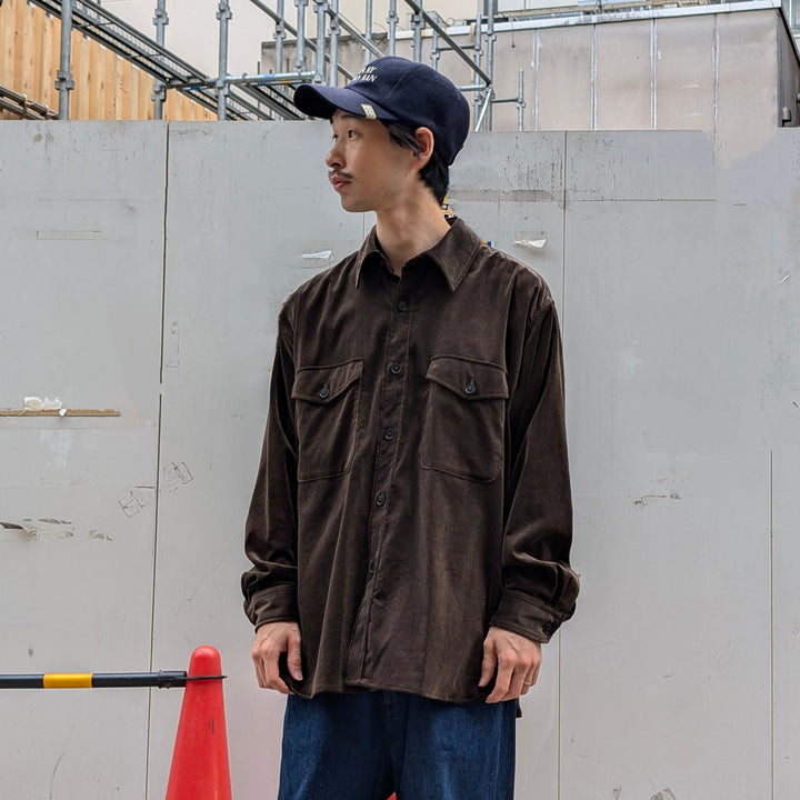 KAPTAIN SUNSHINE - Corduroy C.P.O Shirt Jacket- KS24FSH08