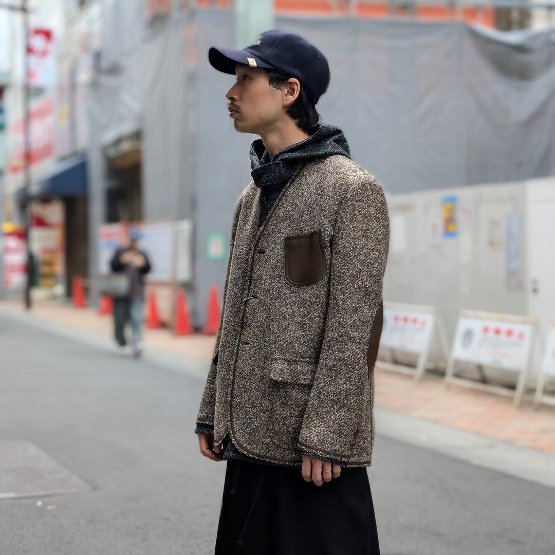 JUNYA WATANABE MAN - Wool Rayon Tweed Jacket - WN-J012-051