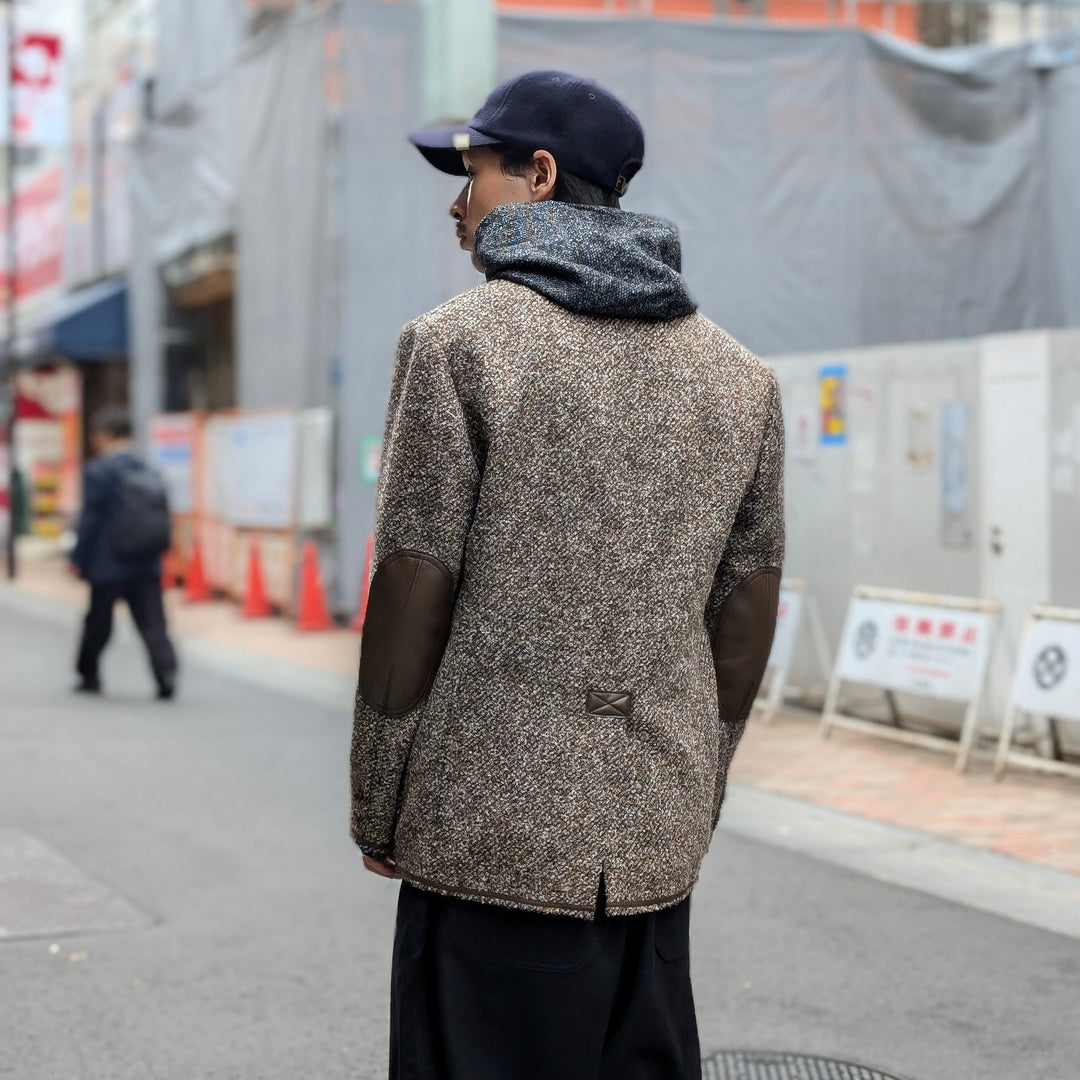 JUNYA WATANABE MAN - Wool Rayon Tweed Jacket - WN-J012-051