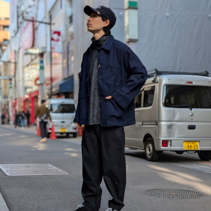 Engineered Garments WORKADAY - Utility Jacket - Cotton Heavy Basketweave - PU1003