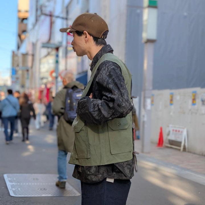 Engineered Garments - C-1 Vest - Cotton Ripstop - QT085