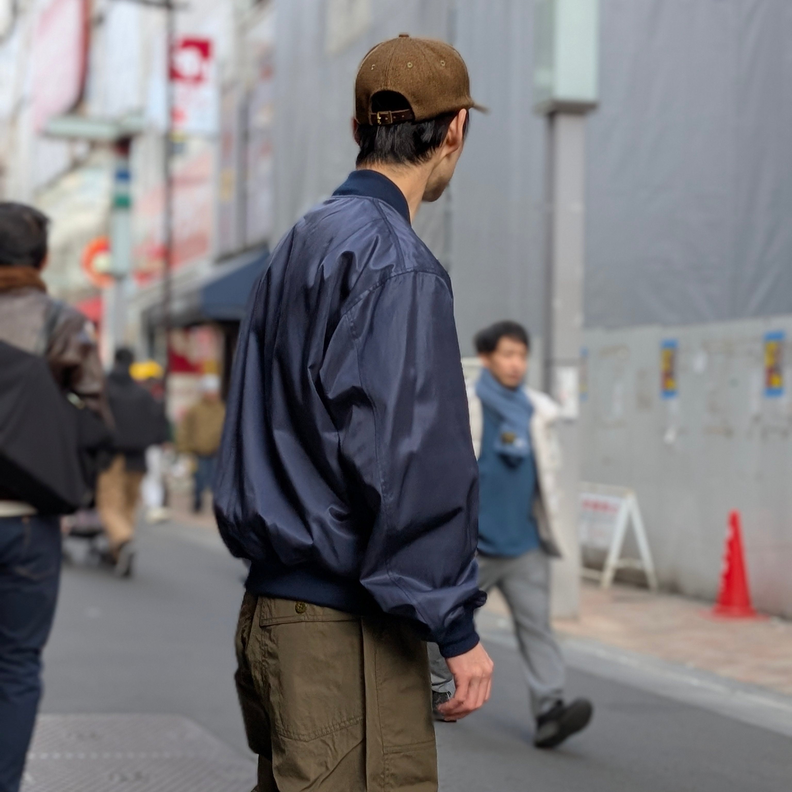 KAPTAIN SUNSHINE - USA Cotton Satin Flight Jacket