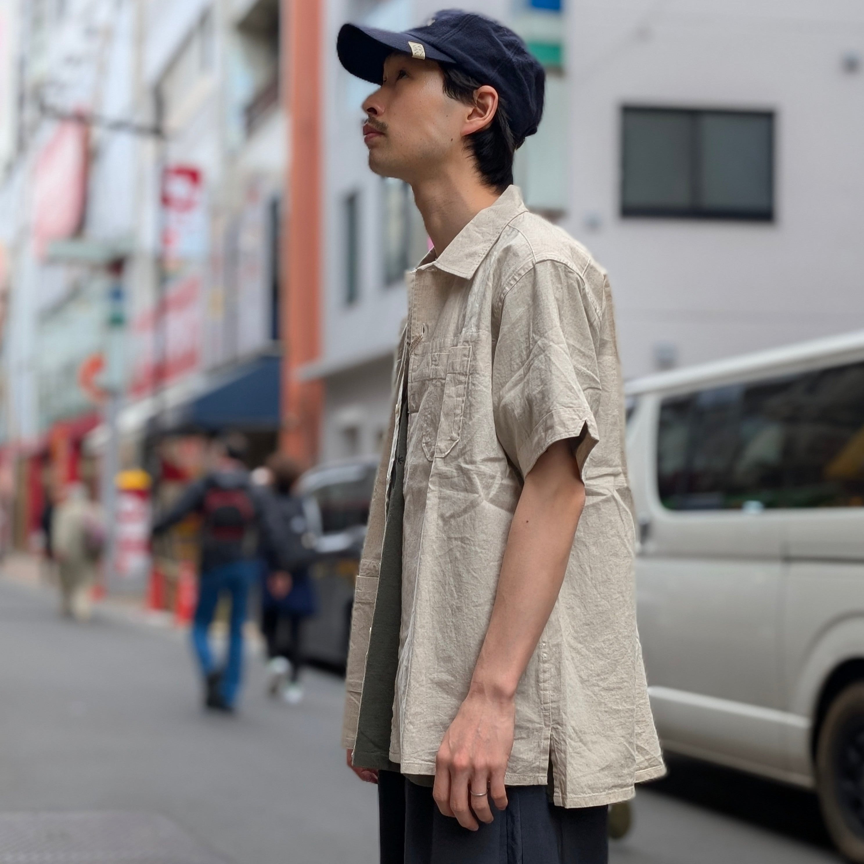 Engineered Garments - Camp Shirt - CL Sheeting - QT020 – Sun House