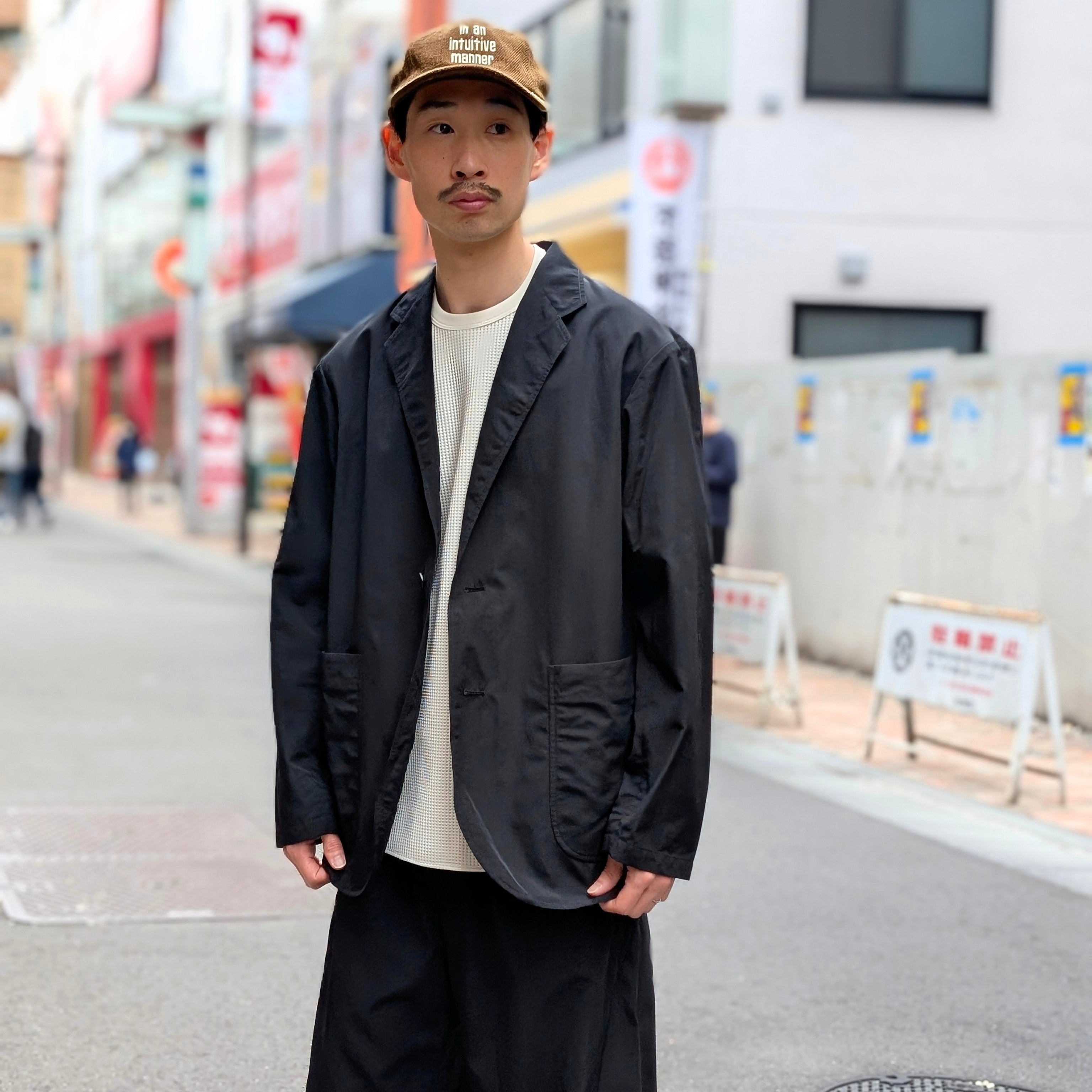 Goldwin - Relaxed Nylon Two-button Jacket - GL15148 – Sun House Goldwin - Relaxed Nylon Two-button Jacket - GL15148 – Sun House