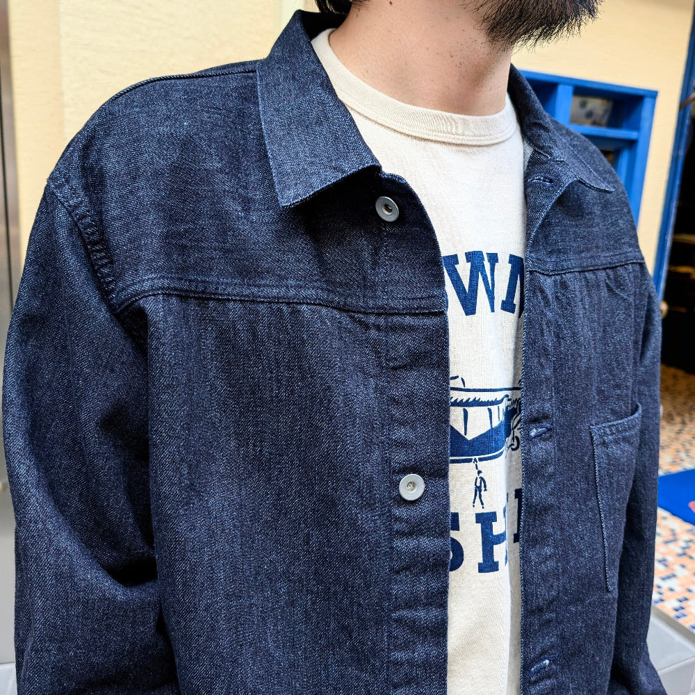 nanamica - Short Denim Jacket - S25SA081 – Sun House Online Store