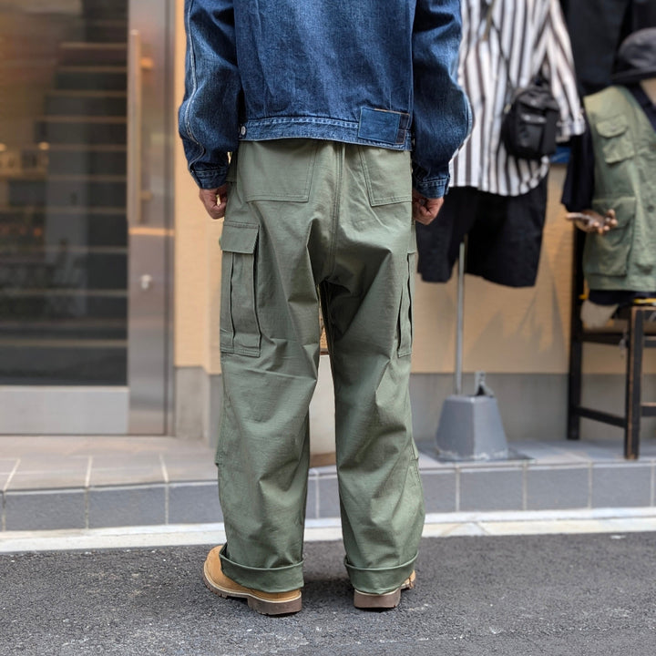 JUNYA WATANABE MAN - 綿ウレタンバックサテン ArkAir Ｗネーム - WP-P007-051