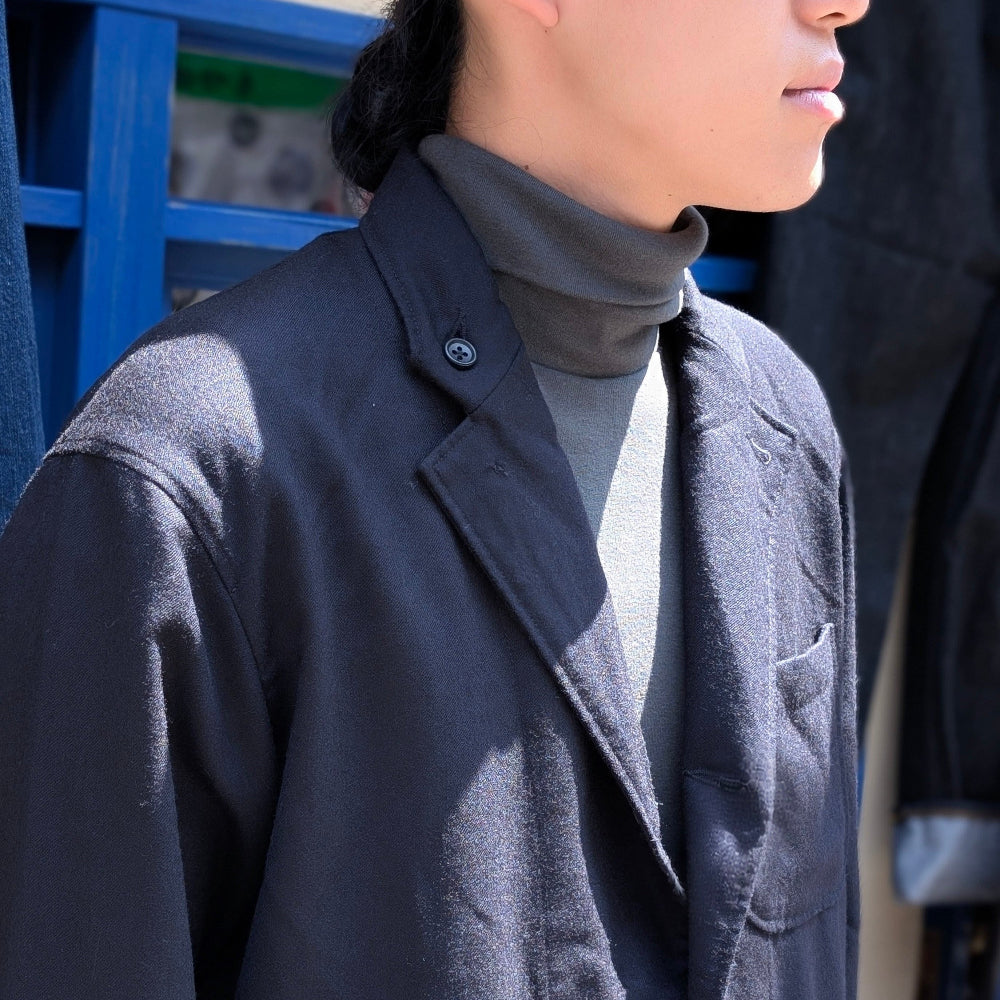 FilMelange - ROY - Organic Cotton Rib - Turtleneck Long Sleeve - 1001069