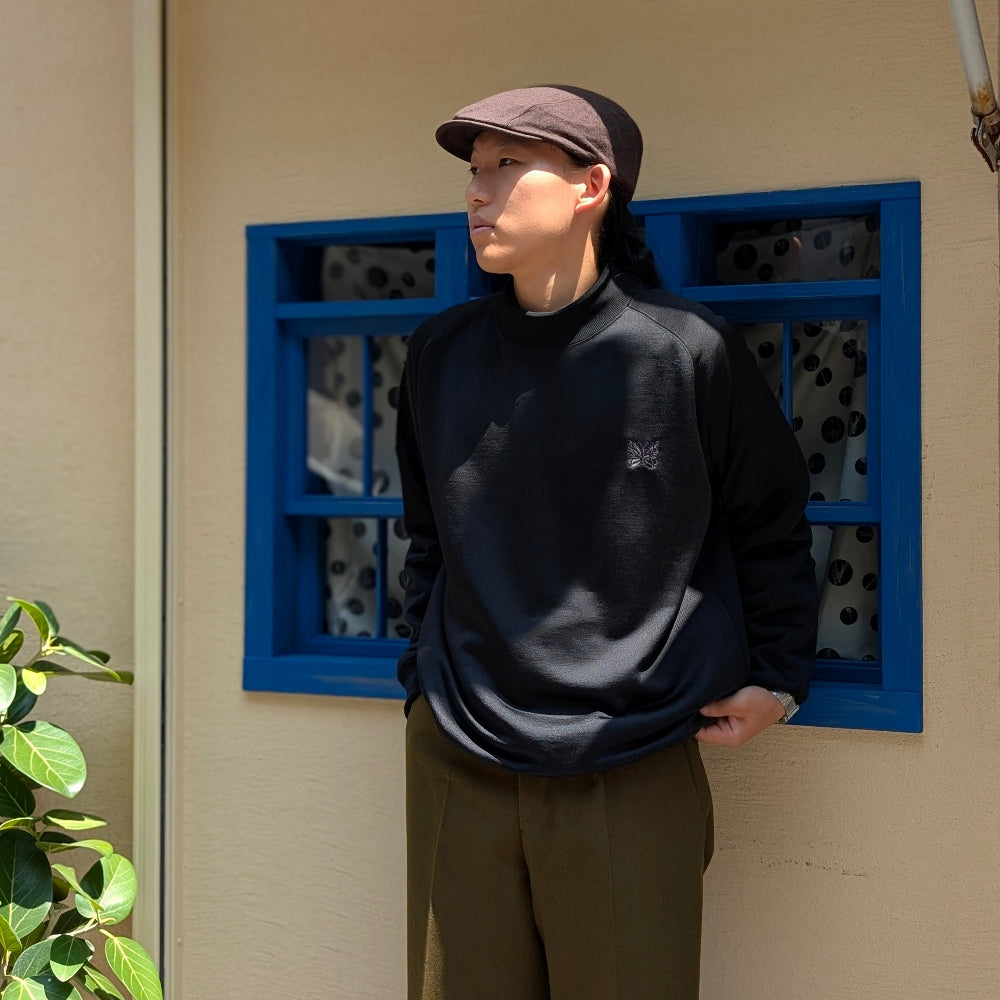 Needles  - Mock Neck Shirt - Bright Jersey - RW333