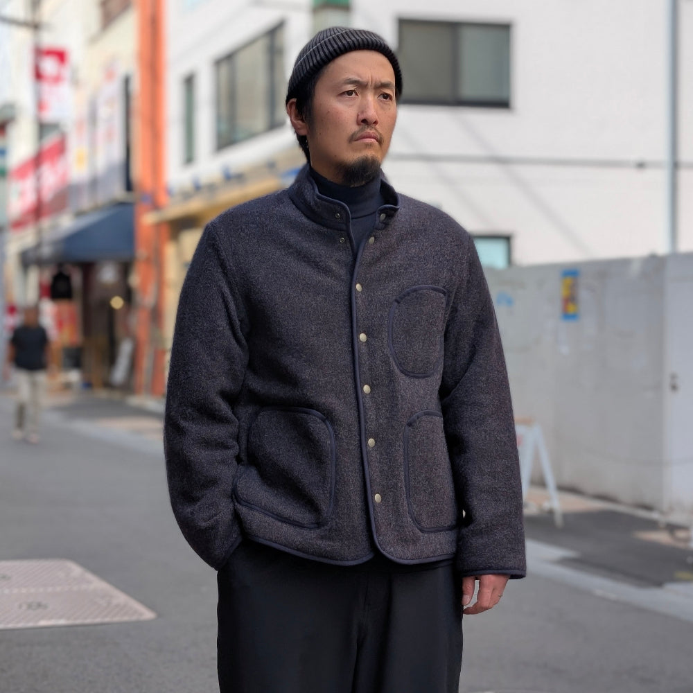 T.T - Lot.323 QUILT LINING BLANKET JACKET - TTAW25323