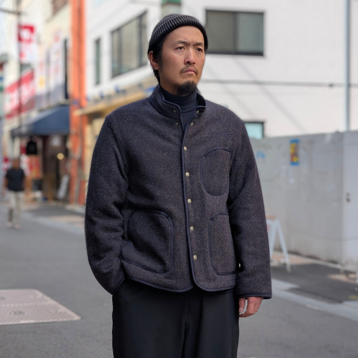 T.T - Lot.323 QUILT LINING BLANKET JACKET - TTAW25323