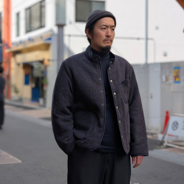 T.T - Lot.323 QUILT LINING BLANKET JACKET - TTAW25323