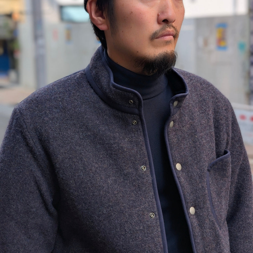 T.T - Lot.323 QUILT LINING BLANKET JACKET - TTAW25323