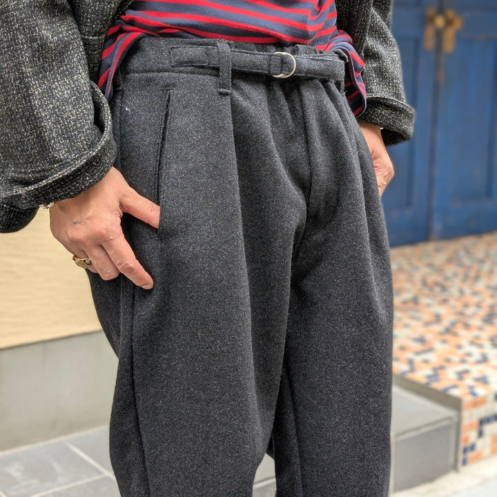 POST O'ALLS - BTC E-Z Lax 4 - basket tweed charcoal - 3315-BTC