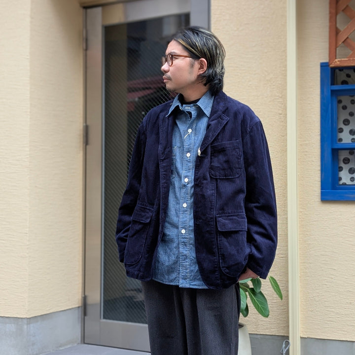 Engineered Garments - Loiter Jacket - 8W Corduroy - RV130