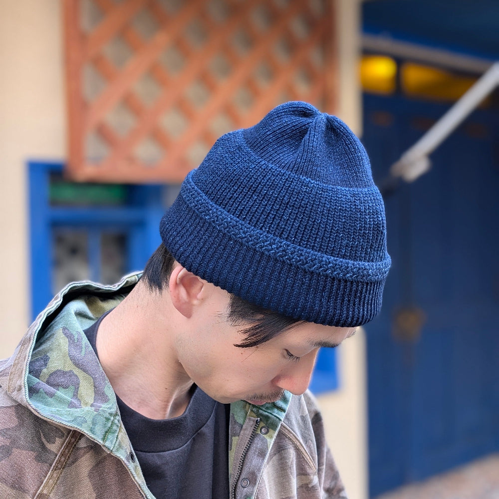 ROTOTO - INDIGO MIL WATCH CAP - R5146-252